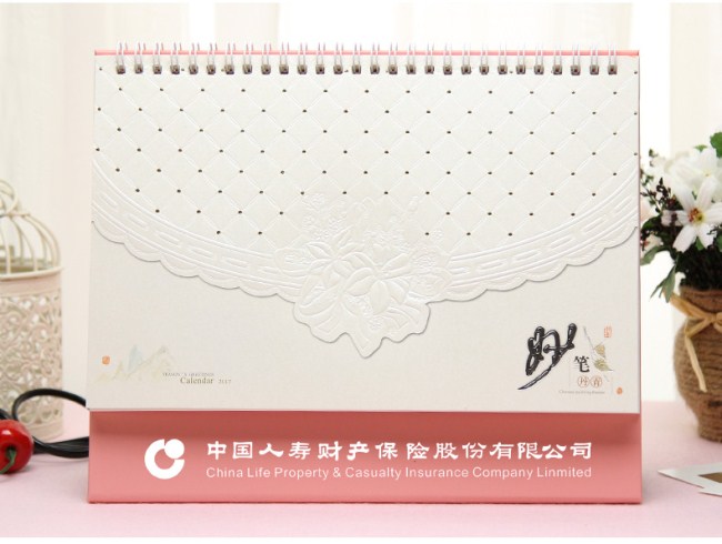 10寸創(chuàng)意照片臺歷定制 創(chuàng)意臺歷公司定制